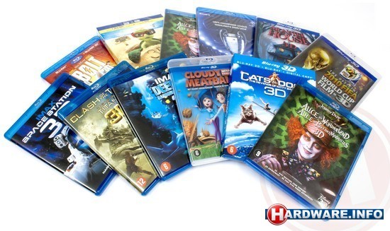 3d Blu-ray discs