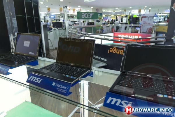 MSI notebooks