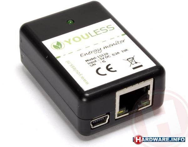 Youless LS110 pulsmeter