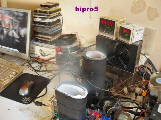 Testopstelling van hipro5