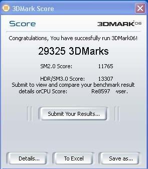 29.325 3Dmark06
