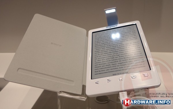 Sony PRS-T3 e-reader met licht-cover