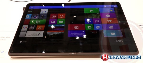 ...Sony Vaio Fit als tablet...