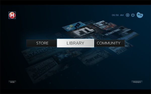 SteamOS Library