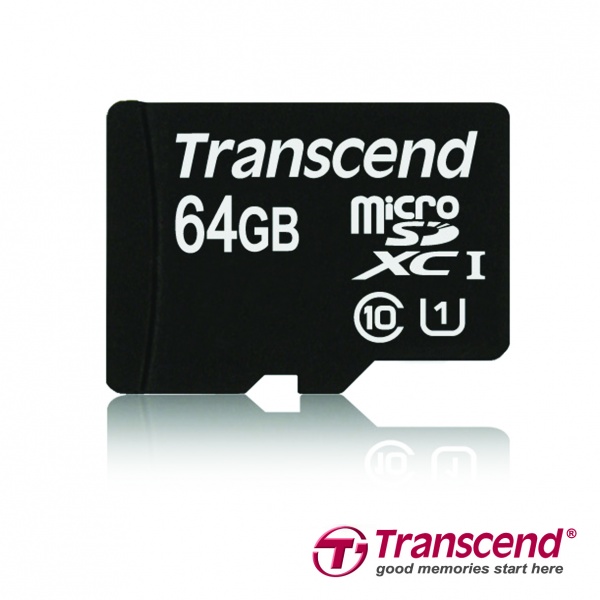 Transcend introduceert 64 GB microSDXC-geheugenkaart