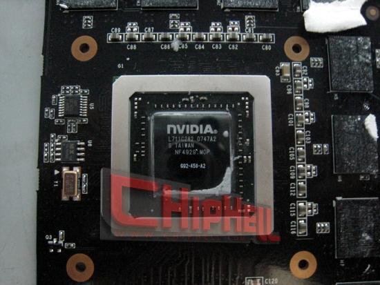 Videochip op de 9800GX2 met revisie G92-450-A2