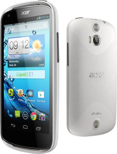 Acer introduceert de Liquid E1 smartphone