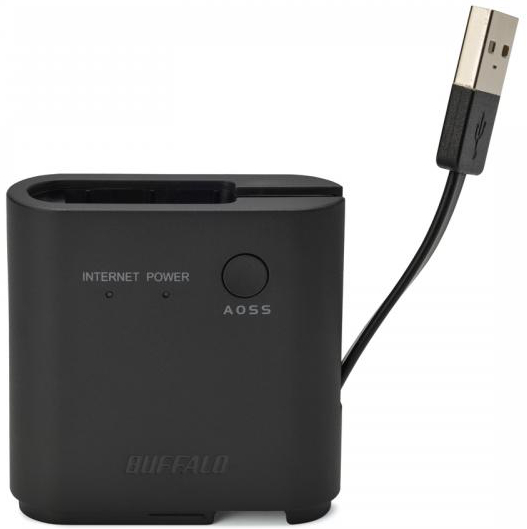 Draadloze Travel Router van Buffalo met geïntegreerde LAN