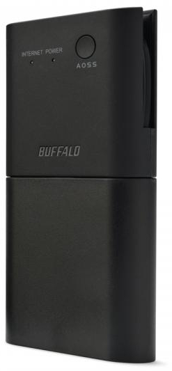 Draadloze Travel Router van Buffalo met geïntegreerde LAN