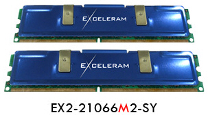 Exceleram 1066MHz DDR2 geheugen