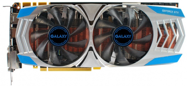 Galaxy GeForce GTX780 GC met drie gigabyte GDDR5-geheugen