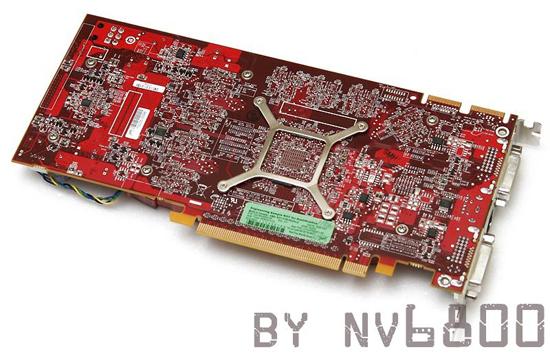 AMD RV670 achterkant