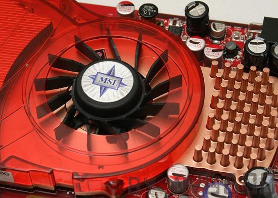 Koeler van de RV670 doet denken aan die van de X1950Pro