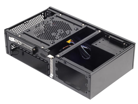 Mini-ITX HTPC-behuizing van SilverStone: Milo ML05