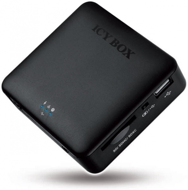 Nieuwe draadloze HDD-behuizing, draadloze kaartlezer en powerbanks van Icy Box