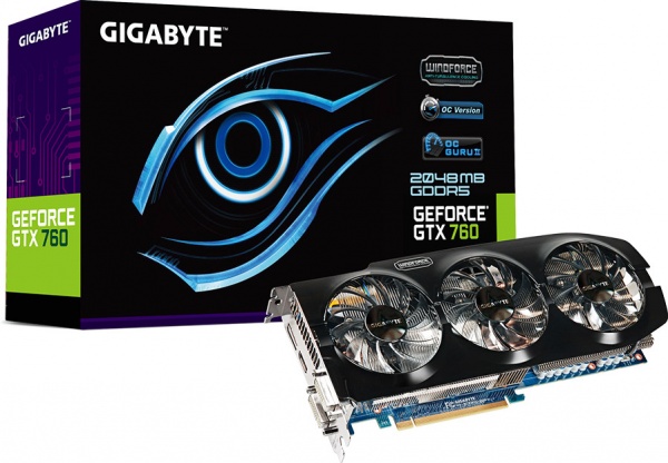 Nvidia partners lanceren GeForce GTX 760 videokaarten