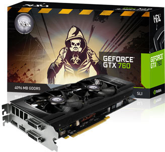 Nvidia partners lanceren GeForce GTX 760 videokaarten