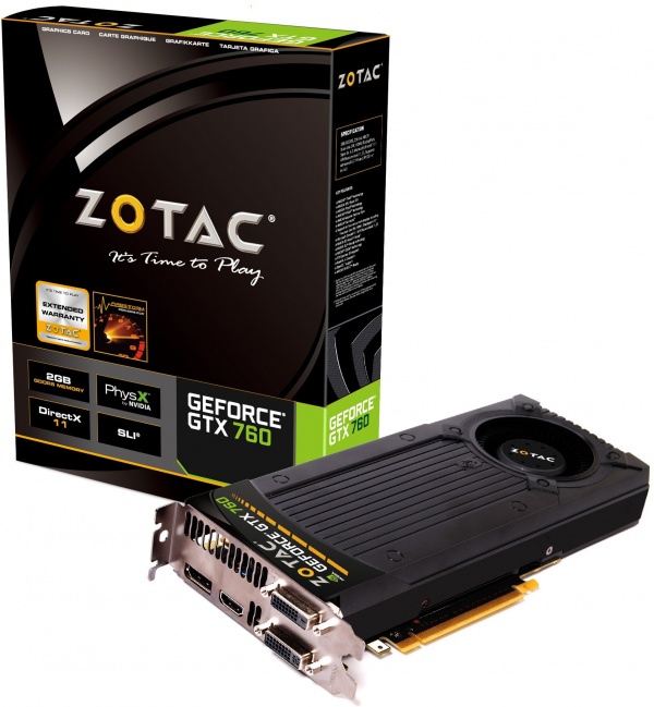 Nvidia partners lanceren GeForce GTX 760 videokaarten