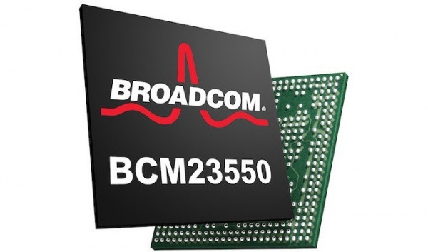 Quad-core BCM23550 SoC van Broadcom geïntroduceerd