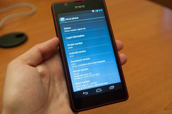 Referentie-smartphone voor Nvidia Tegra 4i opgedoken
