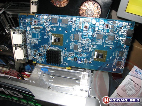 Sapphire Dual Radeon HD 2600, zonder koeler