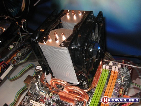 Cooler Master Hyper 212 met twee fans