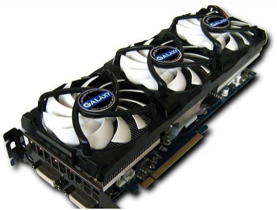 Galaxy GTX 285 met 2 GB geheugen