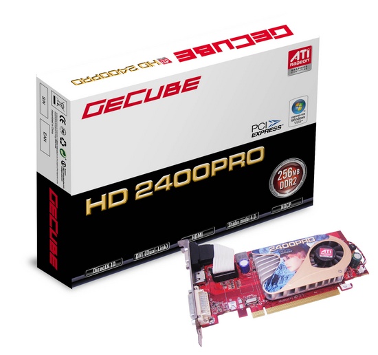 GeCube Radeon HD 2400 Pro gecube_hd2400_550