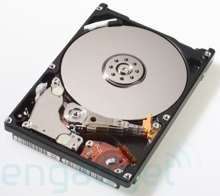 Hitachi's nieuwe 500GB notebookschijf