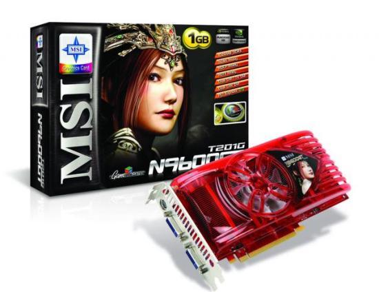 MSI 9600GT met 'Seaweed' koeling