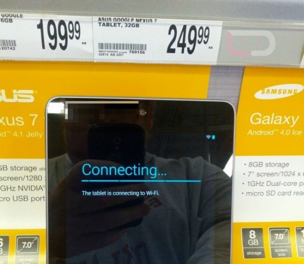 Nieuwe Nexus 7 prijzen bij Office Depot