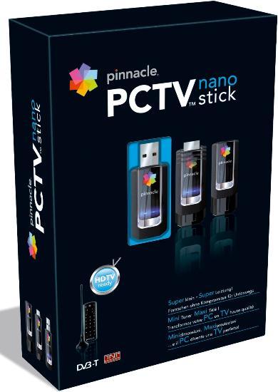 Verpakking van Pinnacle PCTV Nano Stick Verpakking van Pinnacle PCTV Nano Stick