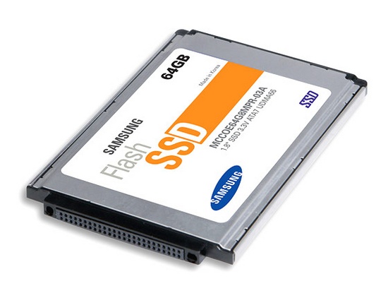 Samsung's 1,8 inch SSD samsungssd_18_550