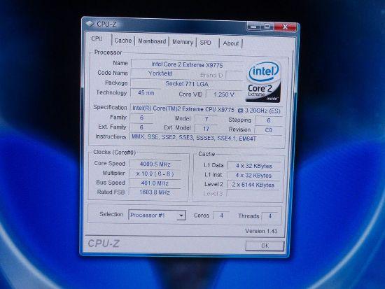 CPU-Z screenshot