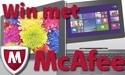 Wees waakzaam en win met McAfee!