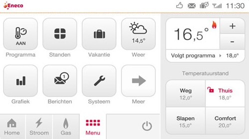 Eneco Toon Interface