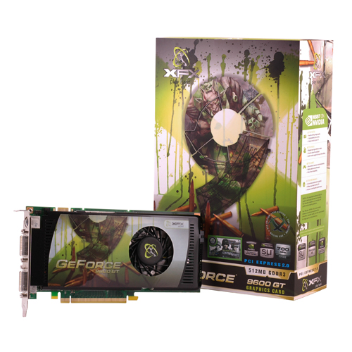 XFX 9600GT met doos