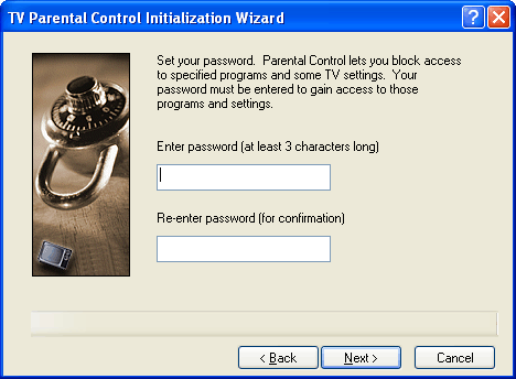 TV Wizard - ouderlijke controle