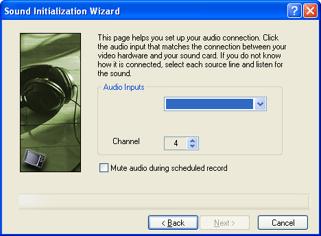 TV Wizard - audio instellingen 2