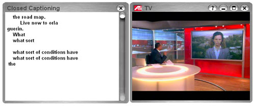 Closed Captioning van de BBC