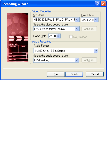 TV Setup - Personal Video Recorder - New Recording Preset 2