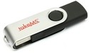takeMS MEM-Drive Mini Rubber 16GB Black