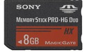 Sony Memory Stick Pro Duo HX 8GB
