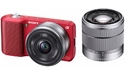 Sony NEX-3 16mm + 18-55 kit Red