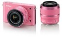 Nikon 1 J1 10-30 + 30-110 kit Pink