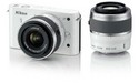 Nikon 1 J1 10-30 + 30-110 kit White