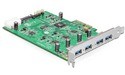 Delock 4-port USB 3.0 PCIe Card