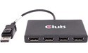 Club 3D SenseVision MST Hub 4x DisplayPort