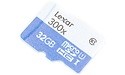 Lexar MicroSDHC Class 10 300x 32GB + Adapter