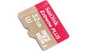 Sandisk Extreme MicroSDHC UHS-I 32GB + Adapter